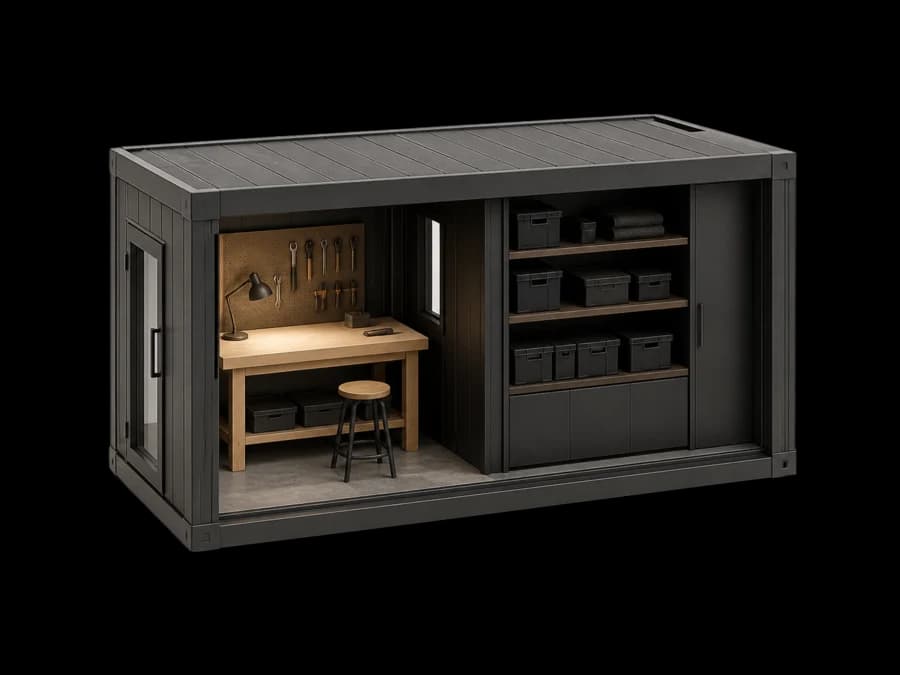 Workshop and storage — Specus Village