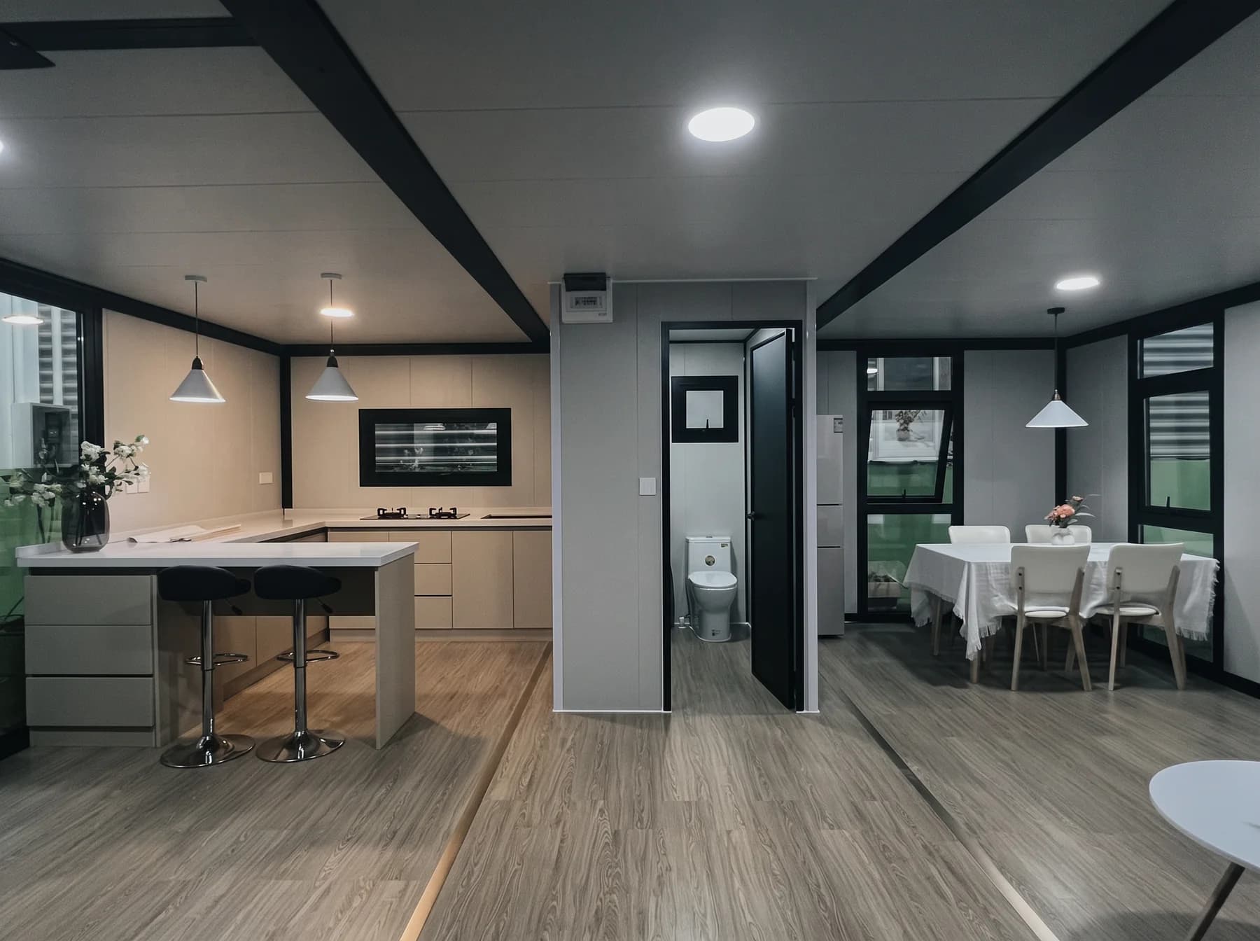 Interior of a NOMI modular home