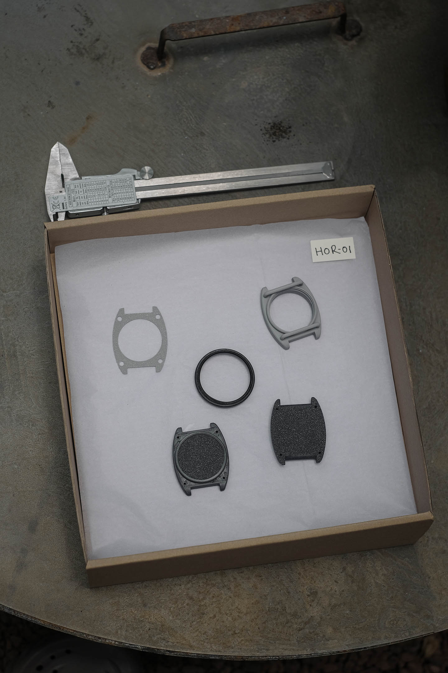 Specus archive tray and measurement record